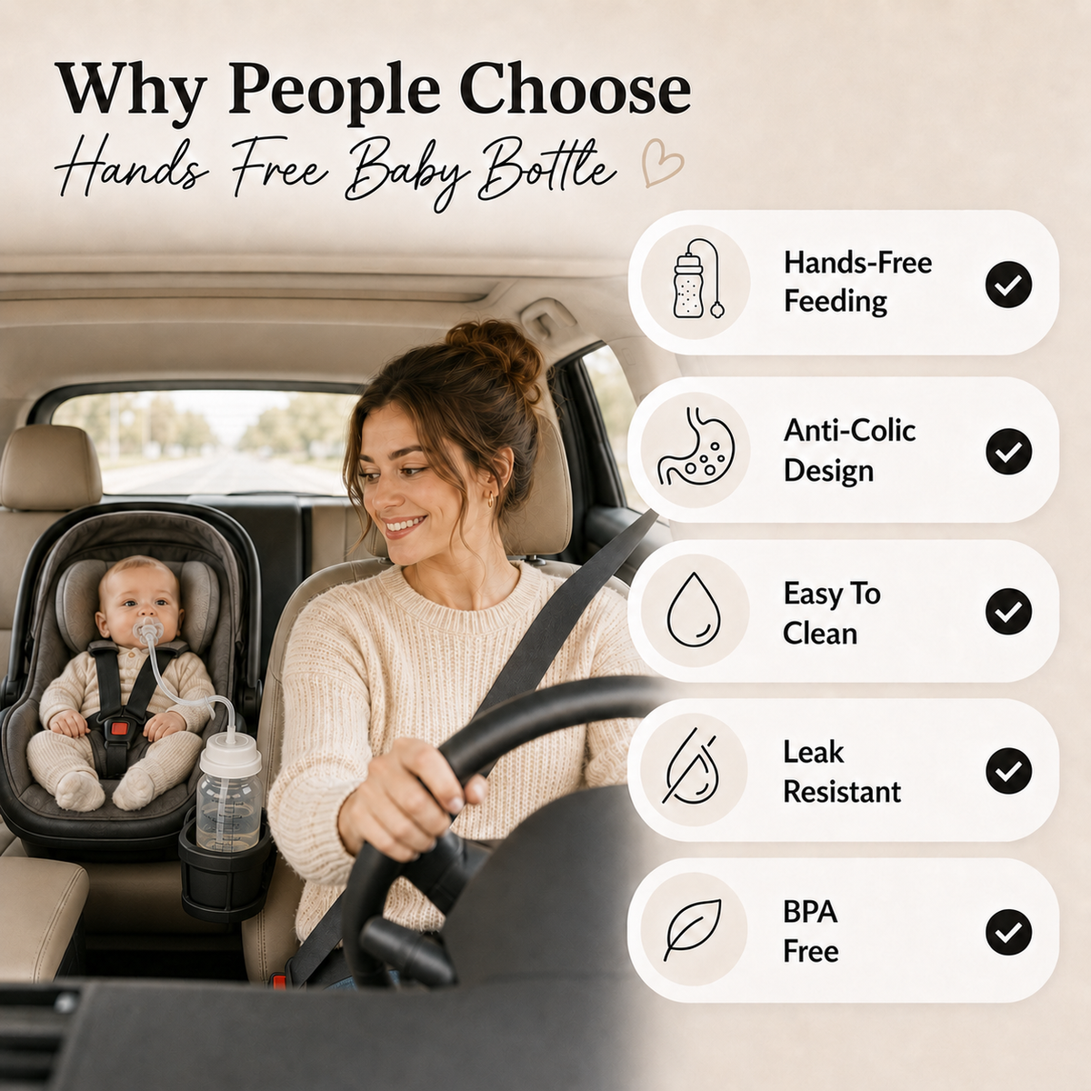 Travel Baby Bottle